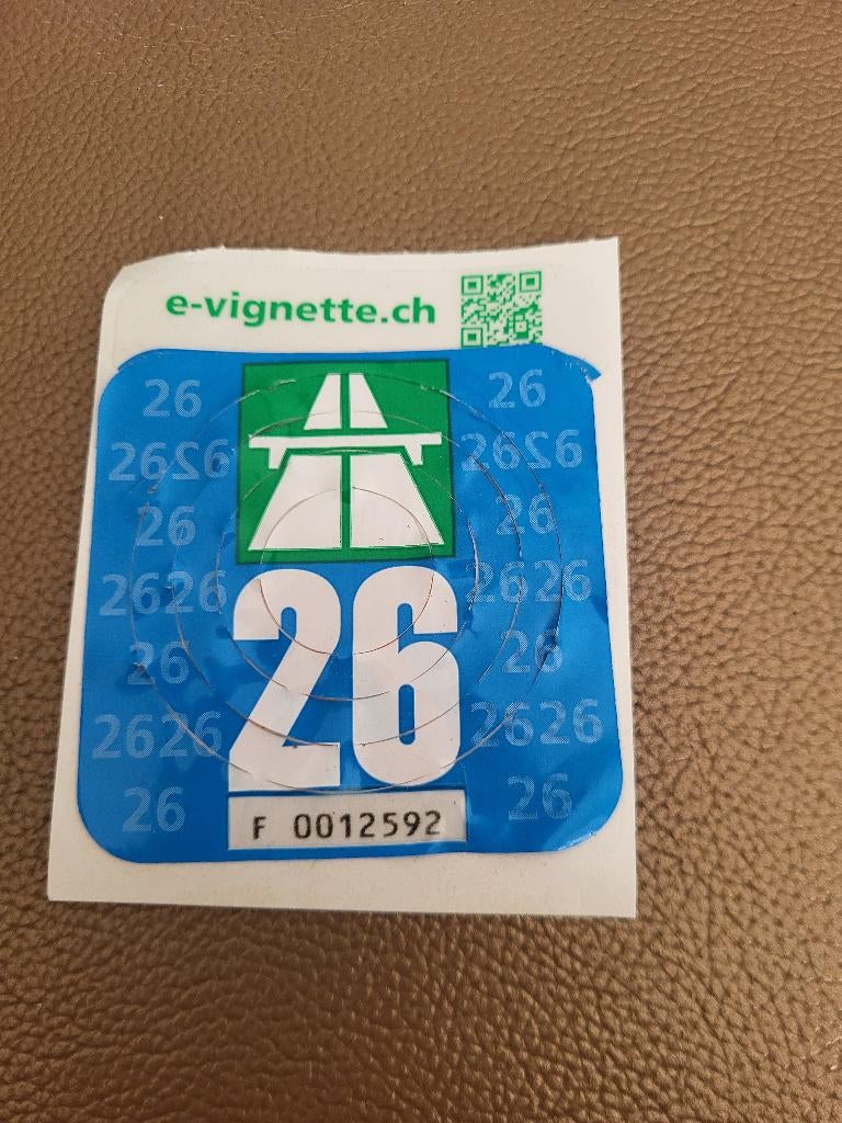 Vignet zwitserland, Tickets & Billets, Vignettes automobiles