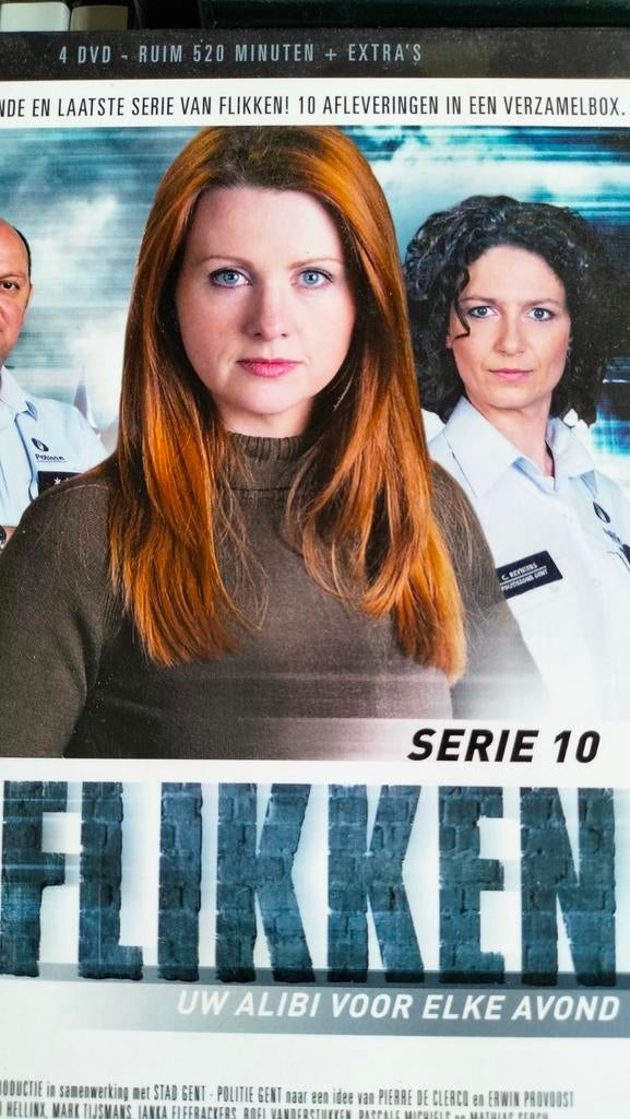 Laatste 10 series Flikken Belgium, Cd's en Dvd's, Ophalen of Verzenden, Nieuw in verpakking, Thriller