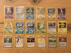 Pokemon Base Set 130 vintage kaarten incl holo en rares, Enlèvement ou Envoi, Utilisé