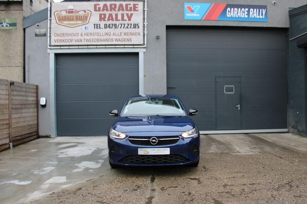Opel Corsa Edition (bj 2021), Stof, Gebruikt, 1199 cc, Blauw