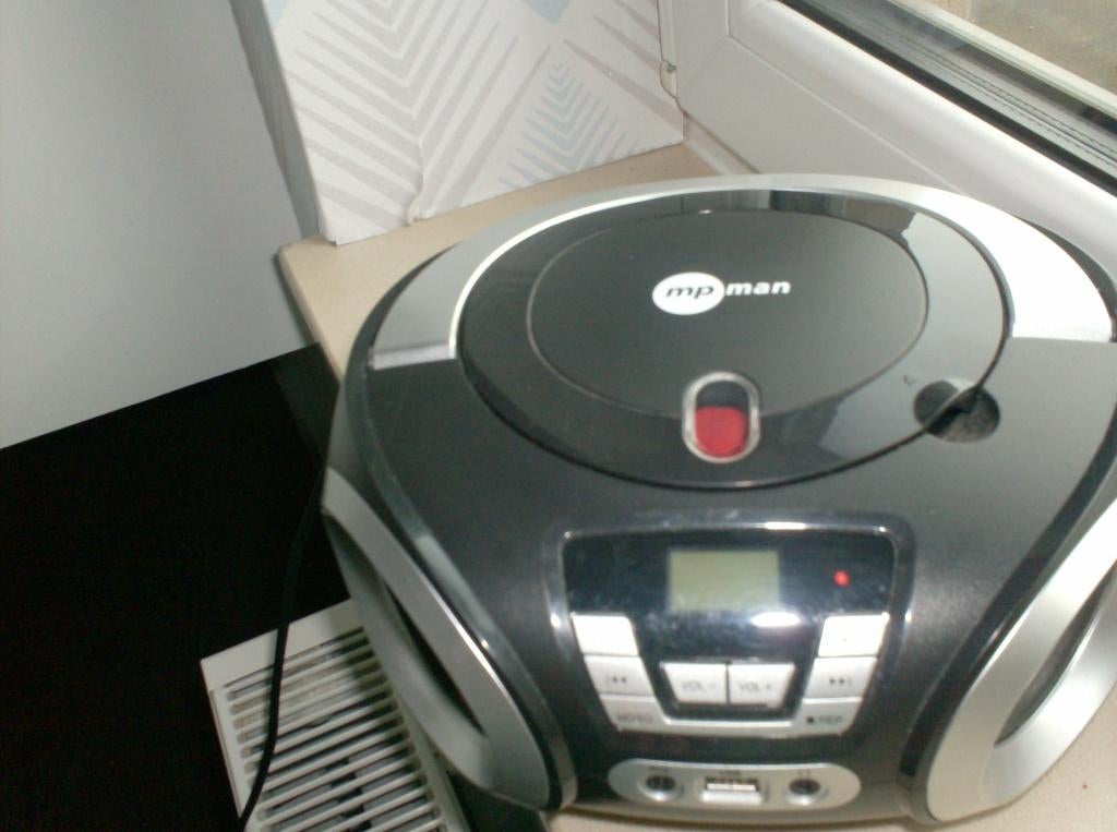 draagbare radio cd speler, Ophalen, Radio