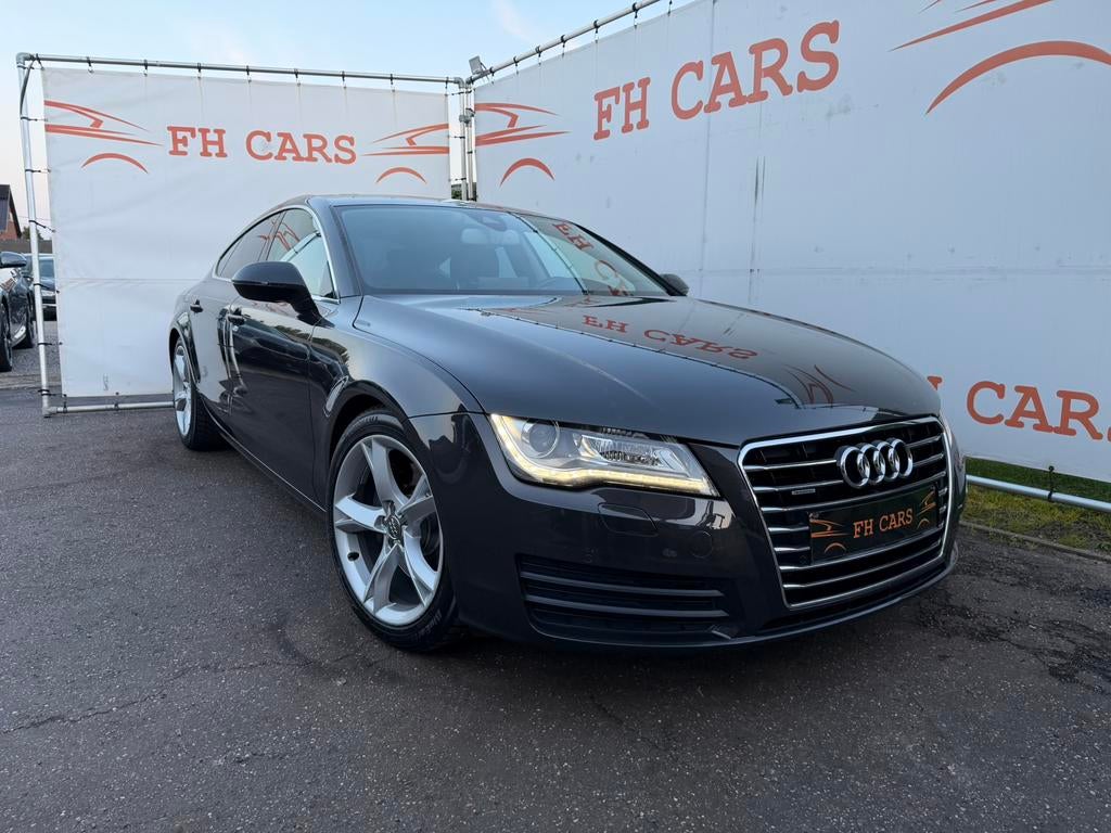 AUDI A7 3.0 TDI V6 QUATTRO S TRONIC *BOSE SURROUND*MEMORY*, Achat, Entreprise, Entretenue par le concessionnaire, Noir