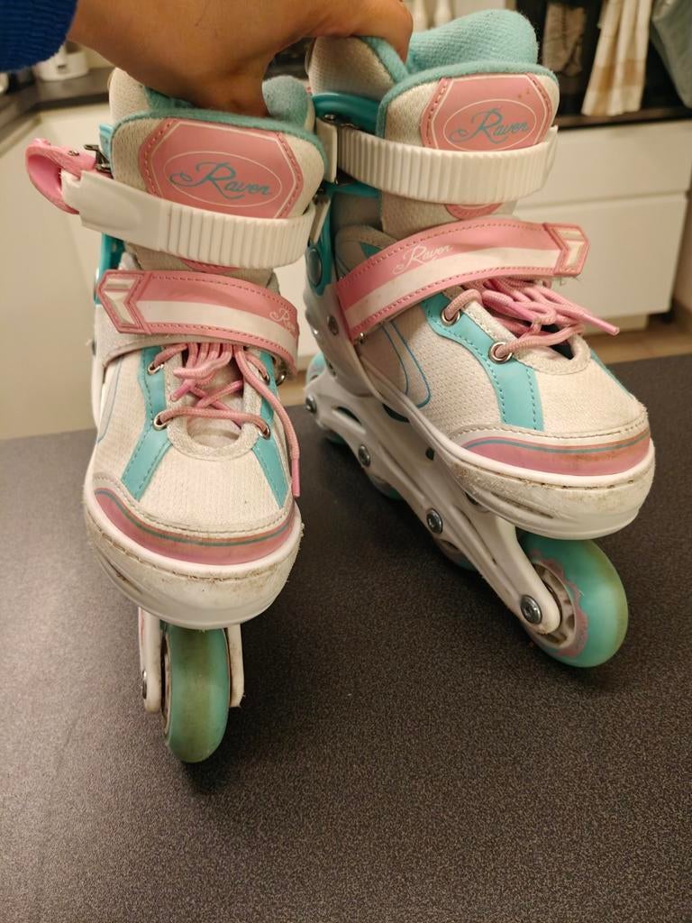 Rollerblades kind maat 30-33, Sport en Fitness, Skeelers, Ophalen, Kinderen, Inline skates 4 wielen, Verstelbaar