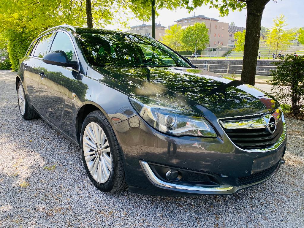Opel Insignia 2016 1.6d 120ch état top 1er prop +4 jantes, Argent ou Gris, Euro 6, Boîte manuelle, Entretenue par le concessionnaire