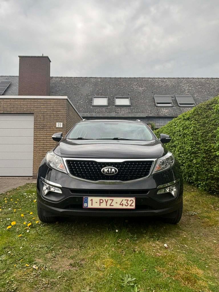 Kia Sportage, Auto's, Kia, Particulier, Sportage, ABS, Diesel, Zwart, Grijs, Leder, Voorwielaandrijving, Ophalen