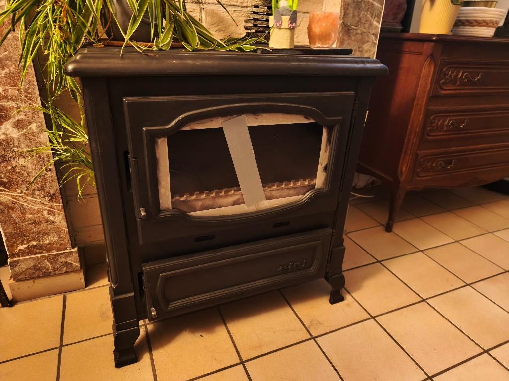 Poêle Efel, Enlèvement, Utilisé, Bois, Autoportant