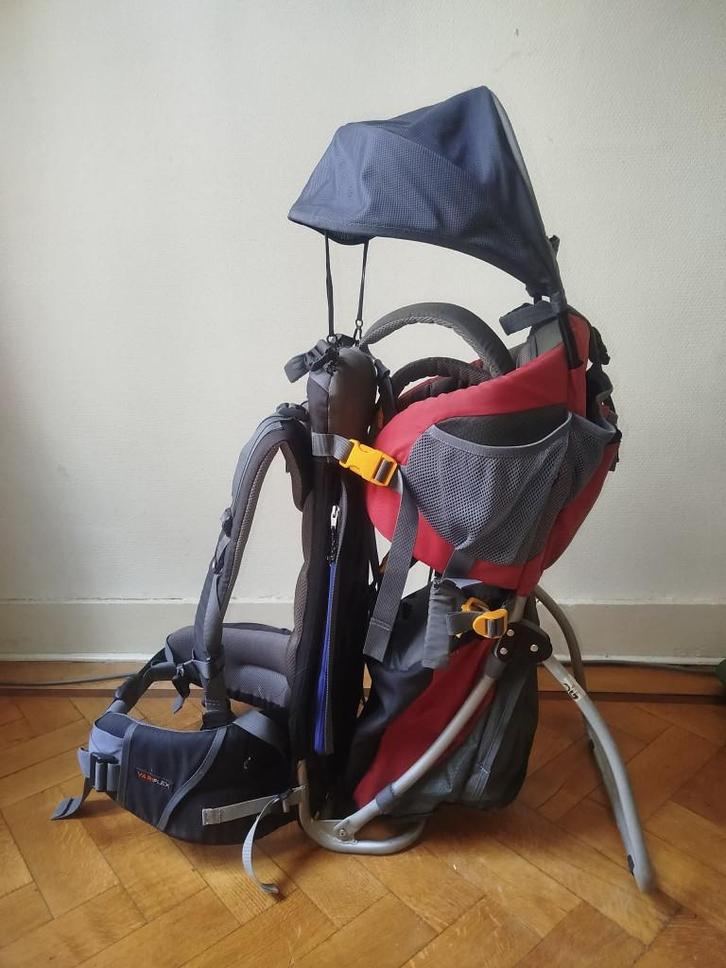 Porte-bébé de randonnée robust Deuther + protection soleil, Enfants & Bébés, Porte-bébés & Écharpe porte bébé, Utilisé, Porte-bébé