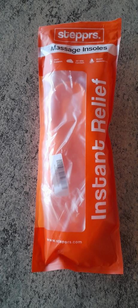 Massage inlegzolen stepps, Ophalen