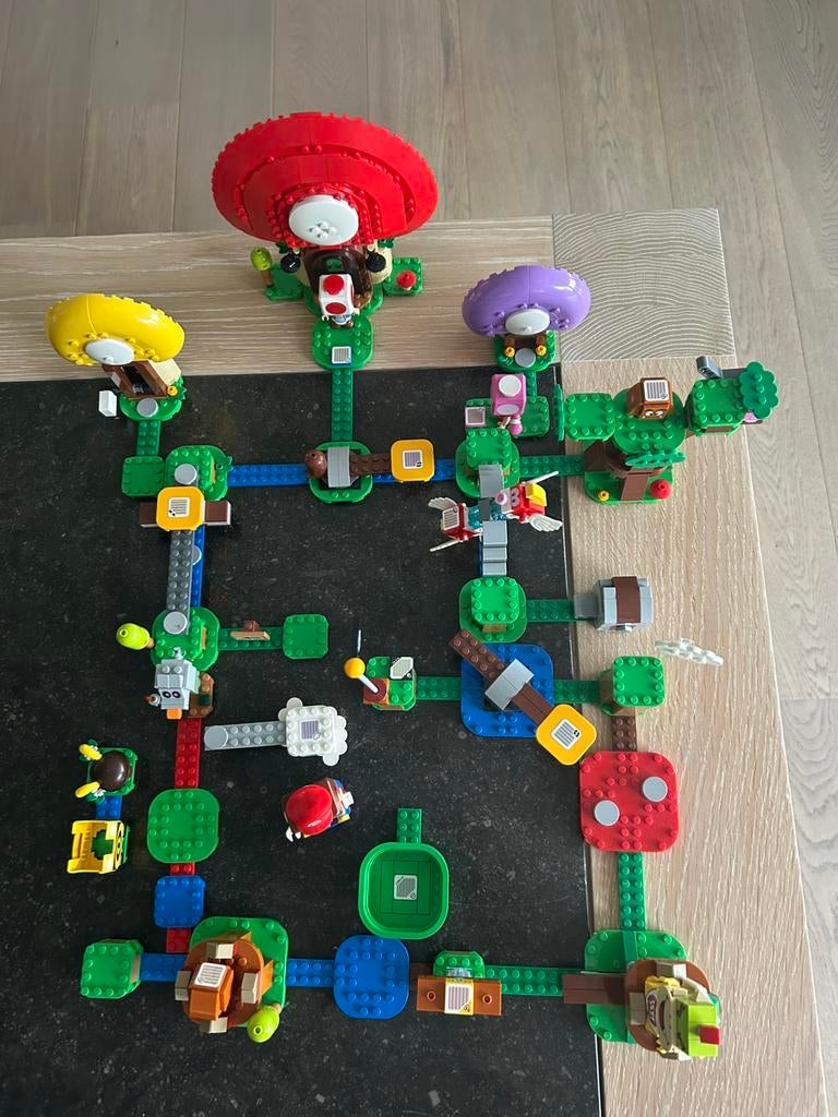 Super Mario Lego, Enlèvement, Lego