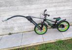 Kinderfiets 4-5 jarige + tandemstang + zijwieltjes, Ophalen, Zo goed als nieuw, 16 inch