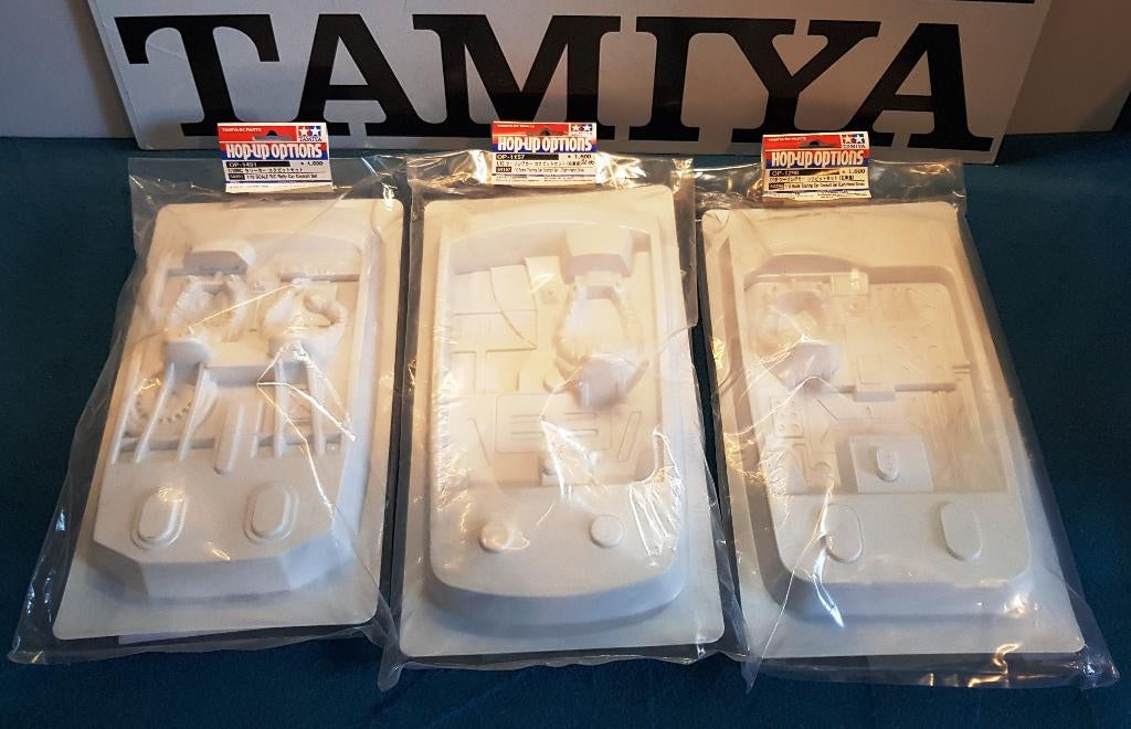 Cockpits de course Tamiya pour voitures de tourisme + rallye, Neuf, Échelle 1:10, Pièce, Électro