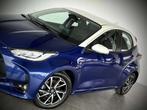 Toyota Yaris 1.5 VVT-i HYBRID e-CVT-1ERPRO-GPS-CAMERA-JANTES, Auto's, Automaat, Stof, Gebruikt, Blauw