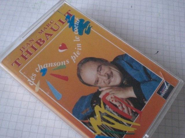 K7AUDIO: Jean-Marc Thibault Des chansons plein le coeur, CD & DVD, Cassettes audio, Utilisé, Originale, 1 cassette audio, Envoi