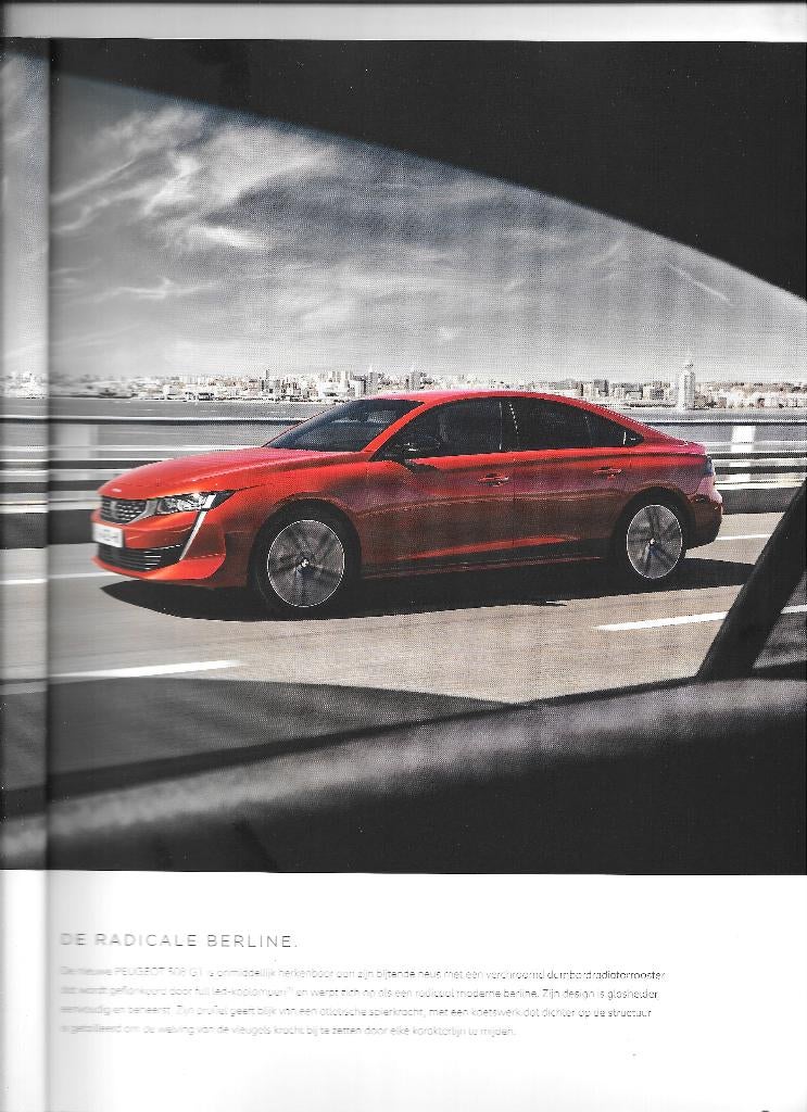 PEUGEOT 508,  2019, Livres, Autos | Brochures & Magazines, Enlèvement ou Envoi, Comme neuf, Peugeot