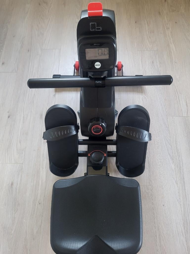 Machine à ramer, Sports & Fitness, Appareils de fitness, Rameur, Comme neuf, Enlèvement, Métal