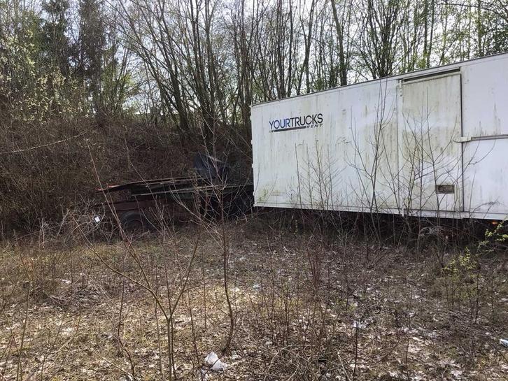 Dienblad en bench, Auto's, Vrachtwagens, Bedrijf, Aanhangers en Opleggers, Overige brandstoffen