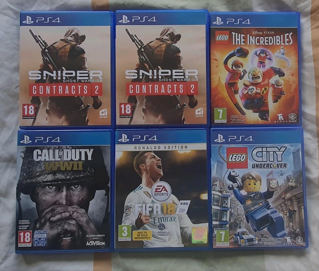 Des jeux Playstation 4 comme neufs, Consoles de jeu & Jeux vidéo, Jeux | Sony PlayStation 4, Enlèvement