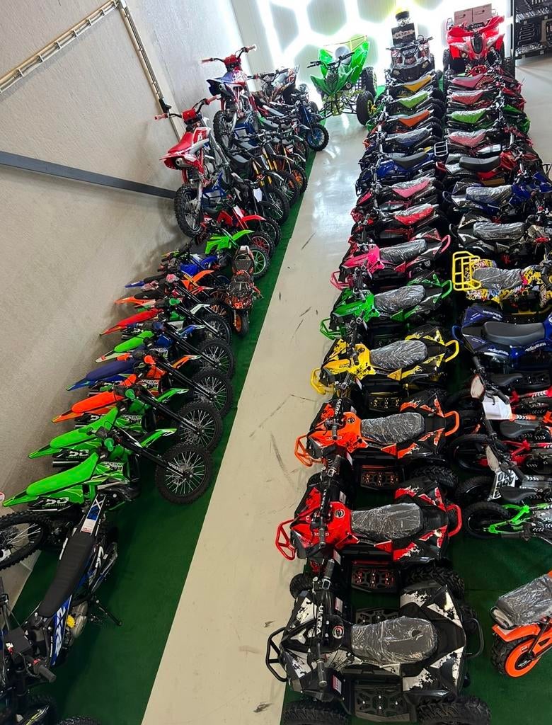 Nieuwe elektrische en benzine quads/crossers voor kinderen, Enfants & Bébés, Jouets | Extérieur | Véhicules à batterie, Neuf, Enlèvement