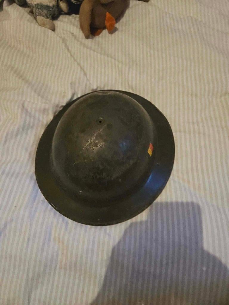 casque plat belge m49 armée belge type brodie, Enlèvement ou Envoi, Armée de terre, Casque ou Béret