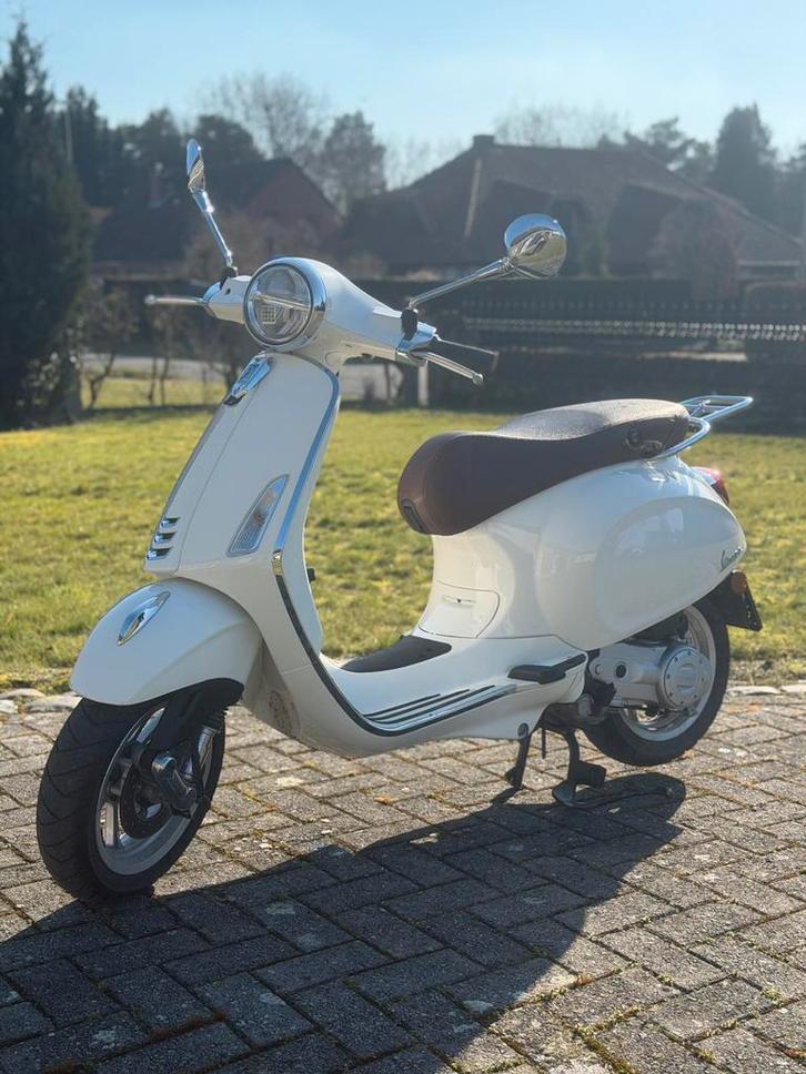 Vespa Primavera - scooter en excellent état !, Vélos & Vélomoteurs, Scooters | Vespa, Comme neuf, Classe B (45 km/h), Essence