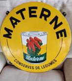 Emaillee Materne 1950, Collections, Enlèvement ou Envoi, Panneau publicitaire