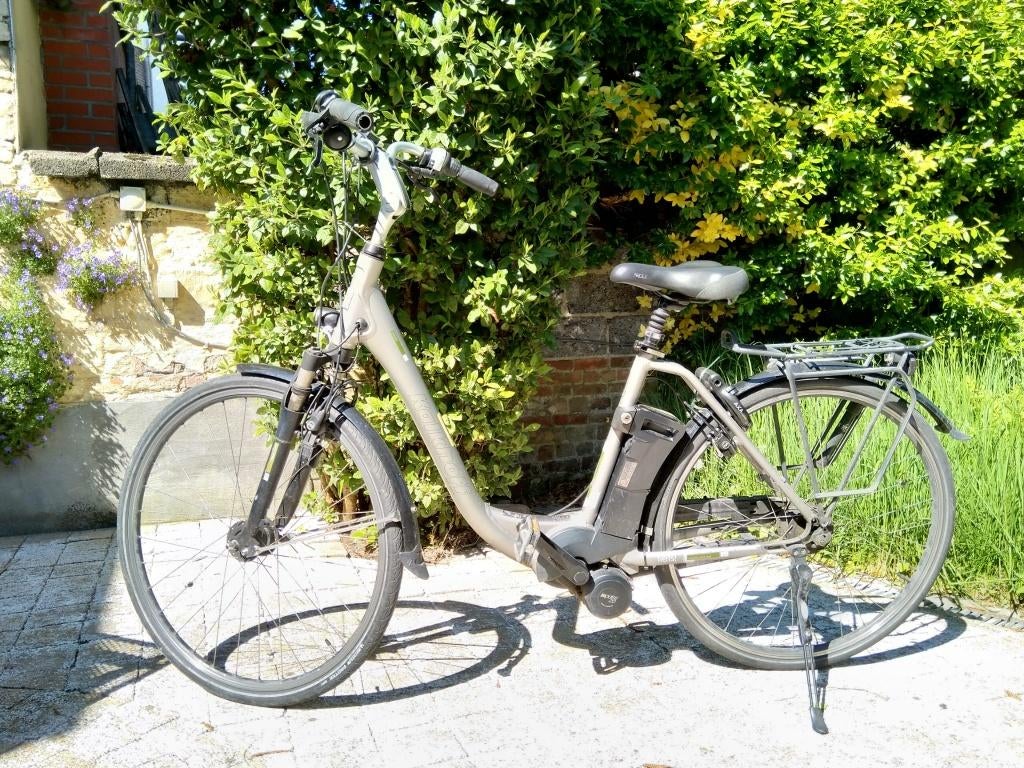 Electrische fiets Kalkhoff, Fietsen en Brommers, Fietsen | Dames | Damesfietsen, Gebruikt, Overige merken, Versnellingen, Velgrem