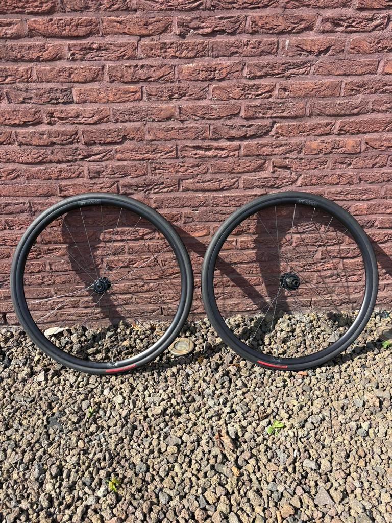 DT Swiss wielen met banden, Fietsen en Brommers, Fietsonderdelen, Ophalen, Nieuw, Wiel