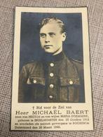 Oorlogsslachtoffer Baert Ingelmunster +1945 Duitsland WOII, Verzamelen, Bidprentjes en Rouwkaarten, Verzenden, Bidprentje