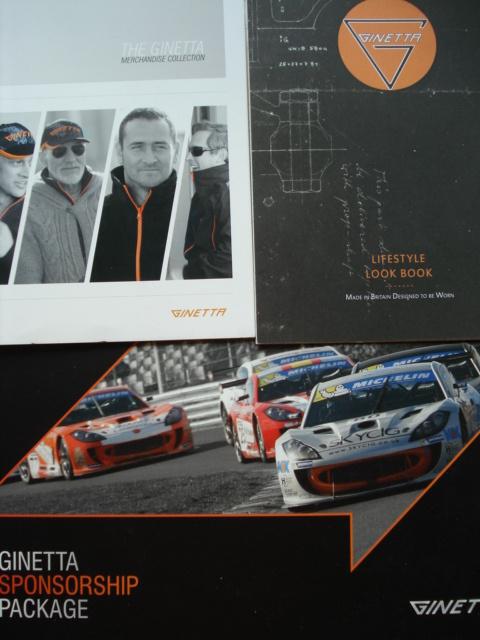 Brochure Ginetta, catalogue Prospekt, LOT de 3, Livres, Autos | Brochures & Magazines, Comme neuf, Autres marques, Envoi