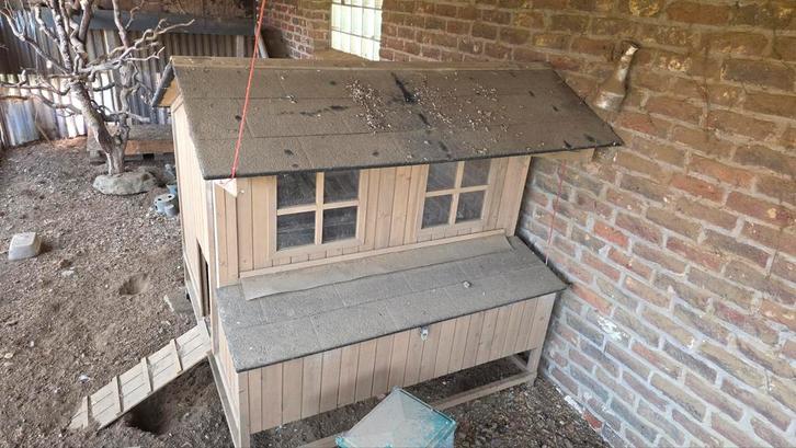Kippenhok sessex 18 naturel, Dieren en Toebehoren, Vogels | Hokken en Kooien, Ophalen