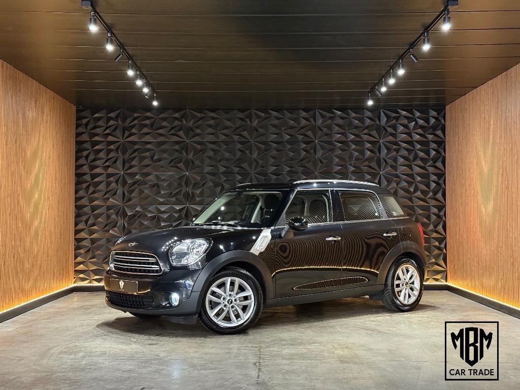 ✅ Mini Countryman Cooper 1.6 D GARANTIE Airco PDC Cruise C, Auto's, Mini, Stof, Zwart, Bedrijf, 111 g/km
