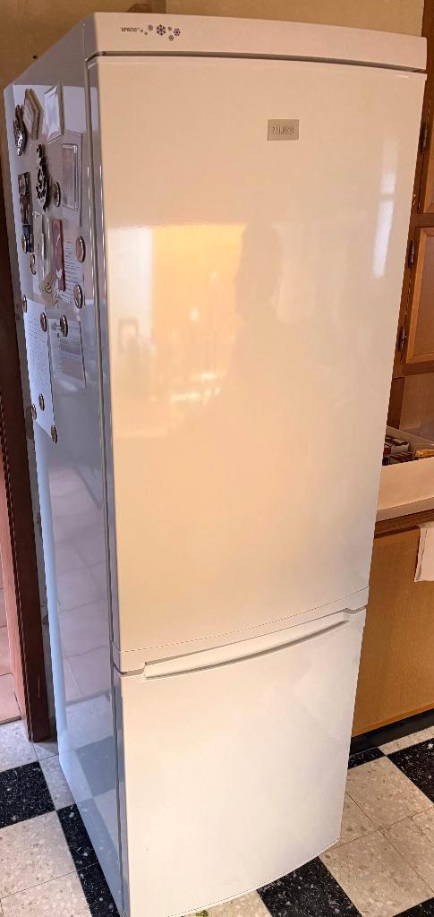 Koelkast met vriesvak — Zanussi, Elektronische apparatuur, Koelkasten en IJskasten, Gebruikt, Met aparte vriezer, Ophalen