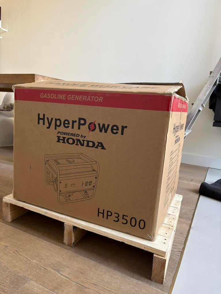 Honda Hyperpower stroom generator - aggregaat HP3500, Doe-het-zelf en Bouw, Aggregaten, Benzine, Ophalen of Verzenden