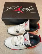 Jordan 4 red cement, Vêtements | Hommes, Chaussures, Enlèvement, Porté, Blanc, Baskets