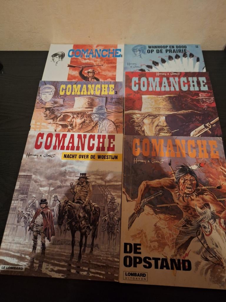 Comanche 11 delen, Meerdere stripboeken, Ophalen, Zo goed als nieuw, Hermann & greg