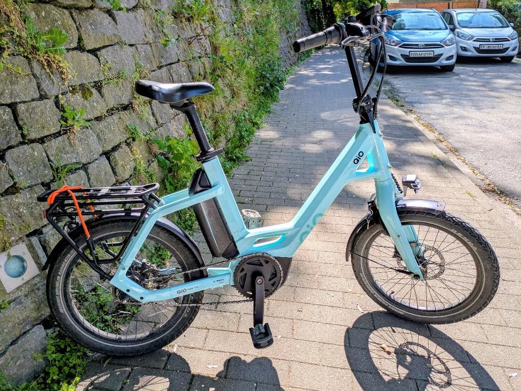 VELO QIO, Autres marques, 47 à 51 cm, 50 km par batterie ou plus, Enlèvement