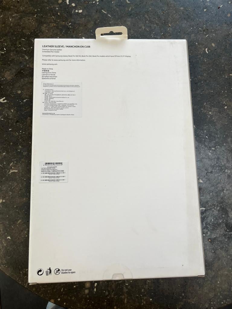 Samsung Leather Sleeve voor Galaxy Book13.3 Inch Bruin, Ophalen of Verzenden, Nieuw, Hoesje of Tasje