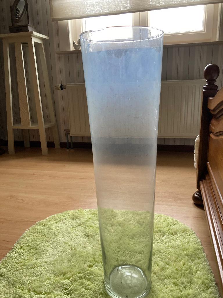 Glazen vaas, Enlèvement, Comme neuf, Verre