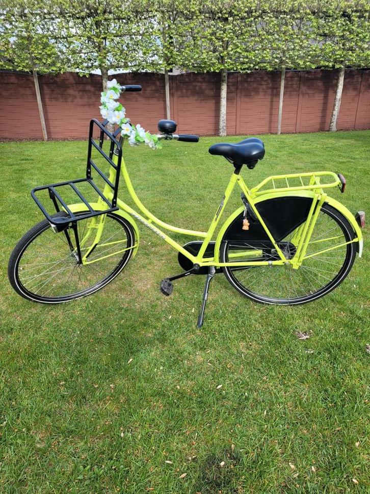 damesfiets omafiets, Fietsen en Brommers, Fietsen | Dames | Omafietsen, Gebruikt, 56 cm of meer, Ophalen