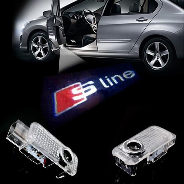 Logo lumière projecteur emblème pour bmw,vw,audi.. Originale, Enlèvement ou Envoi