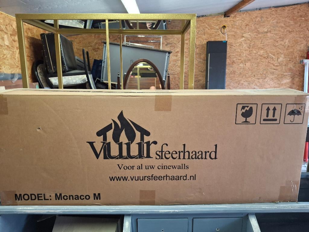 Vuursfeerhaard, Maison & Meubles, Cheminées, Enlèvement, Neuf, Encastré, Cheminée électrique