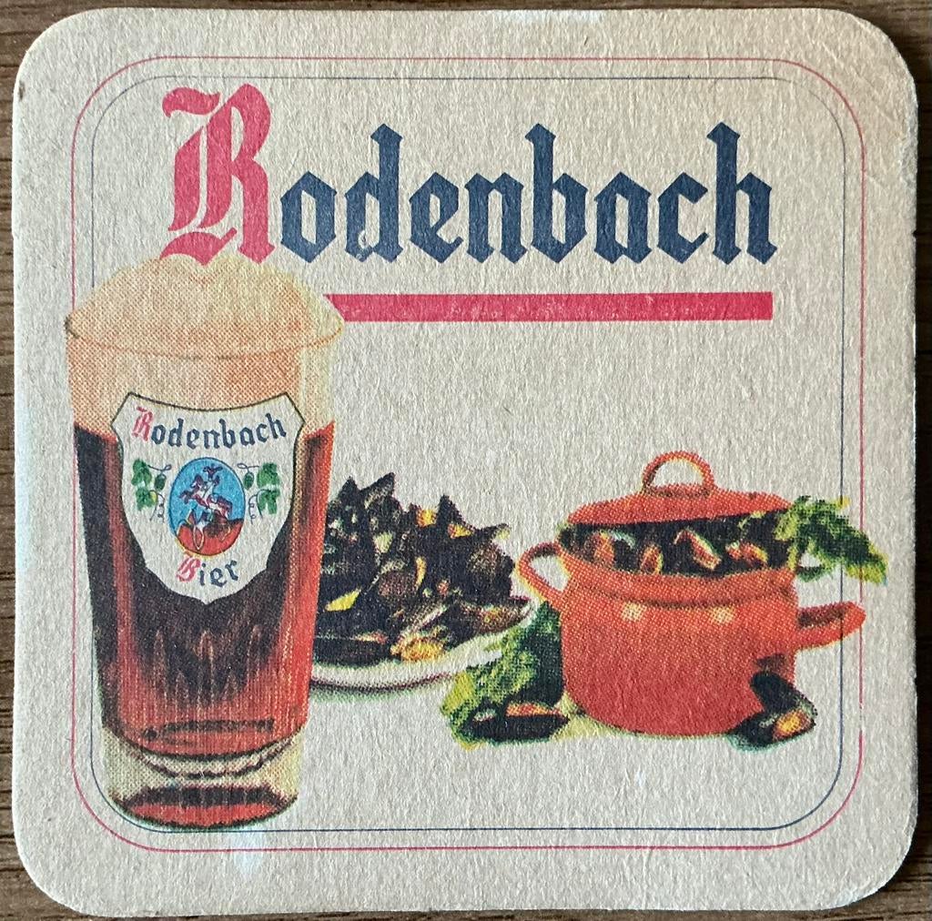 Rodenbach/tapis à bière, Enlèvement ou Envoi, Comme neuf, Sous-bock, Autres marques