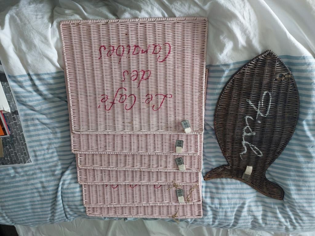 Rivièra Maison placemats riet, Ophalen of Verzenden