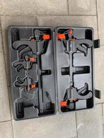 Set lijmklemmen in koffer, Doe-het-zelf en Bouw, Ophalen of Verzenden, Gevuld, Gebruikt