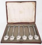 Archibald Knox - Liberty & Co. - 6 zilveren lepeltjes., Ophalen of Verzenden, Zilver