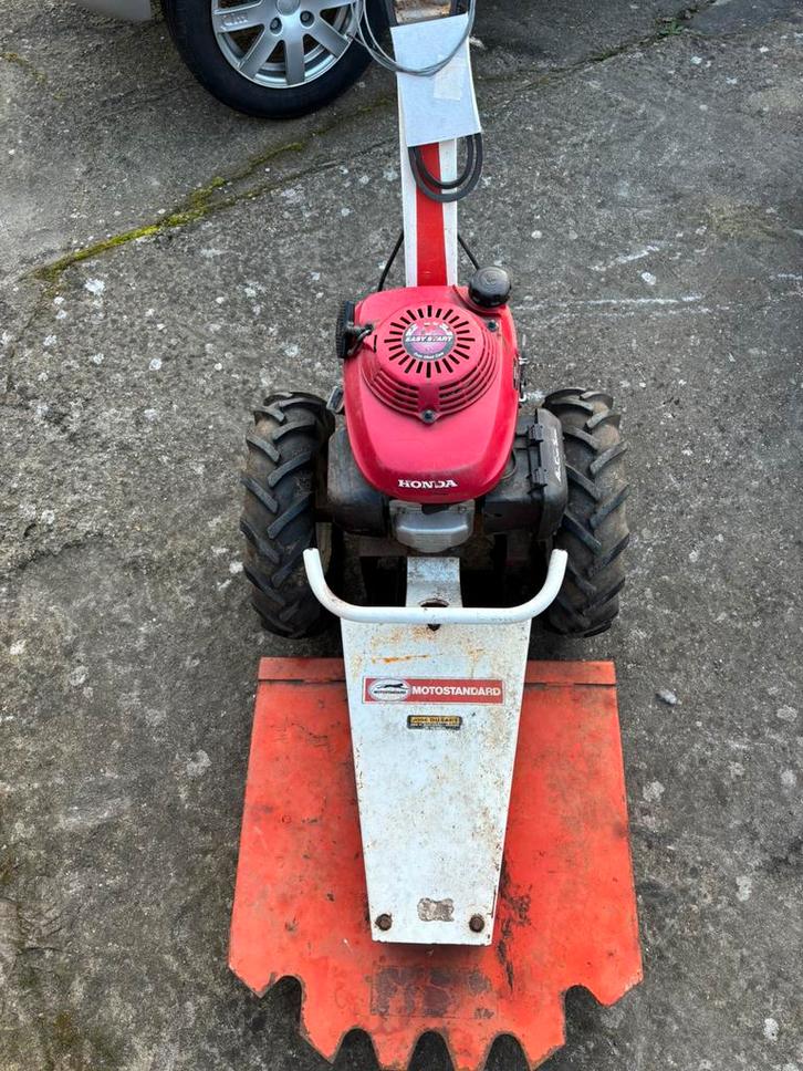 Ruwterreinmaaier met hondamotor, Tuin en Terras, Grasmaaiers, Gebruikt, Benzine-grasmaaier, 50 cm of meer, Cirkelmaaier, Mulchfunctie