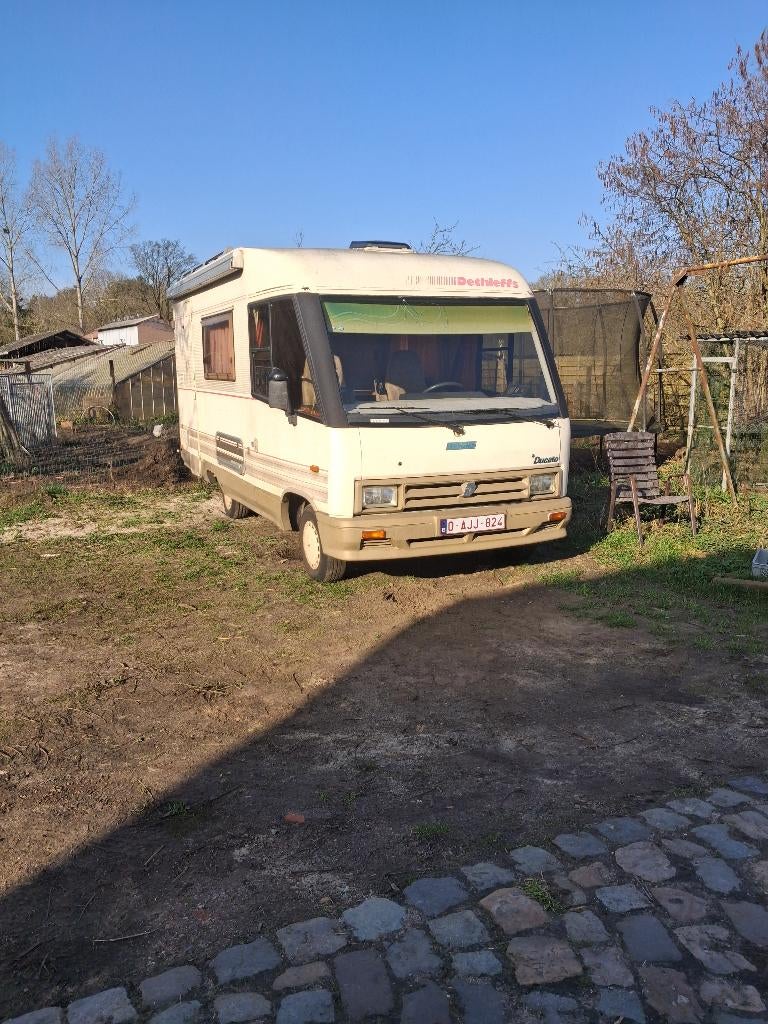 Mobilhome te koop, Integraal, Fiat, Particulier, Dethleffs
