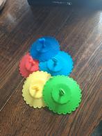 Deksel om glazen af te dekken, Ophalen