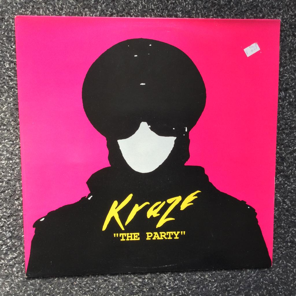 Kraze - The Party lp, Ophalen of Verzenden