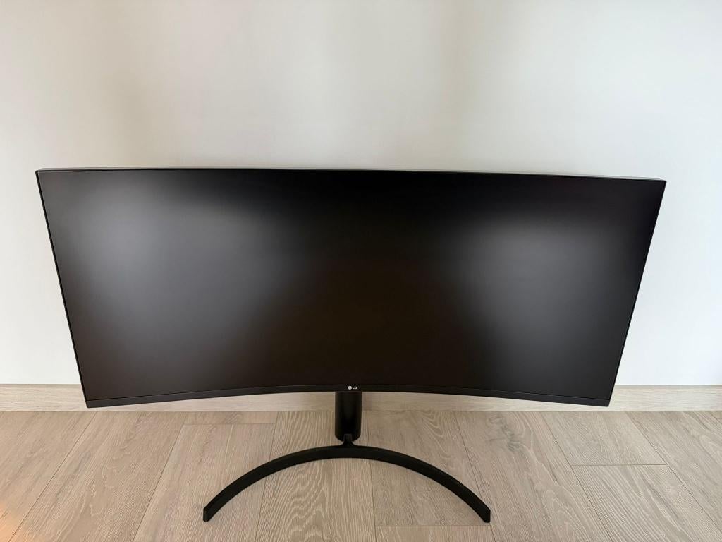 Ecran LG 35" UltraWideTM QHD HDR VA, Informatique & Logiciels, Moniteurs, 5 ms ou plus, VA, Enlèvement, Utilisé